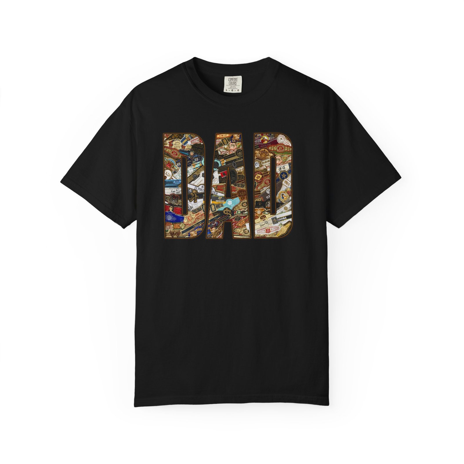Dad Collage T-Shirt — Vintage Hobby & Tools Graphic Tee for Father’s Day - Image 17