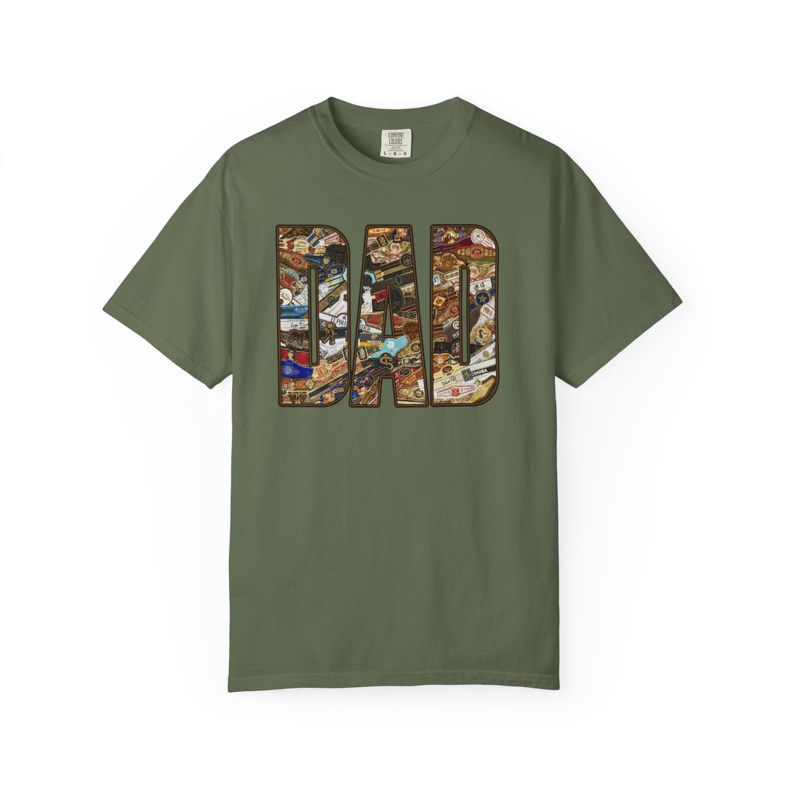 Dad Collage T-Shirt — Vintage Hobby & Tools Graphic Tee for Father’s Day - Image 5