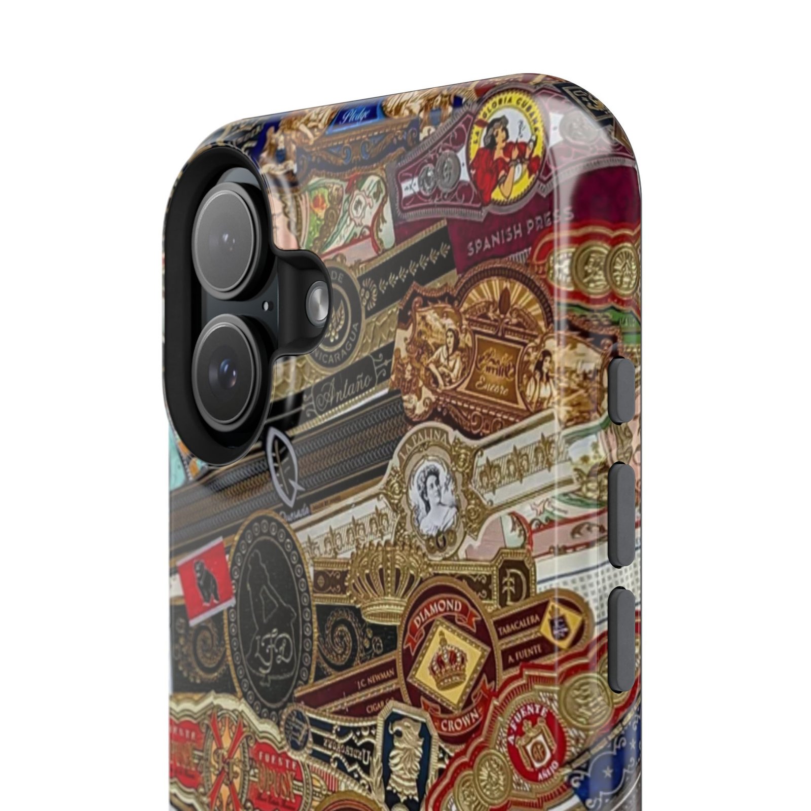 Cigar Band Collage Magnetic Impact-Resistant Phone Case - Image 158