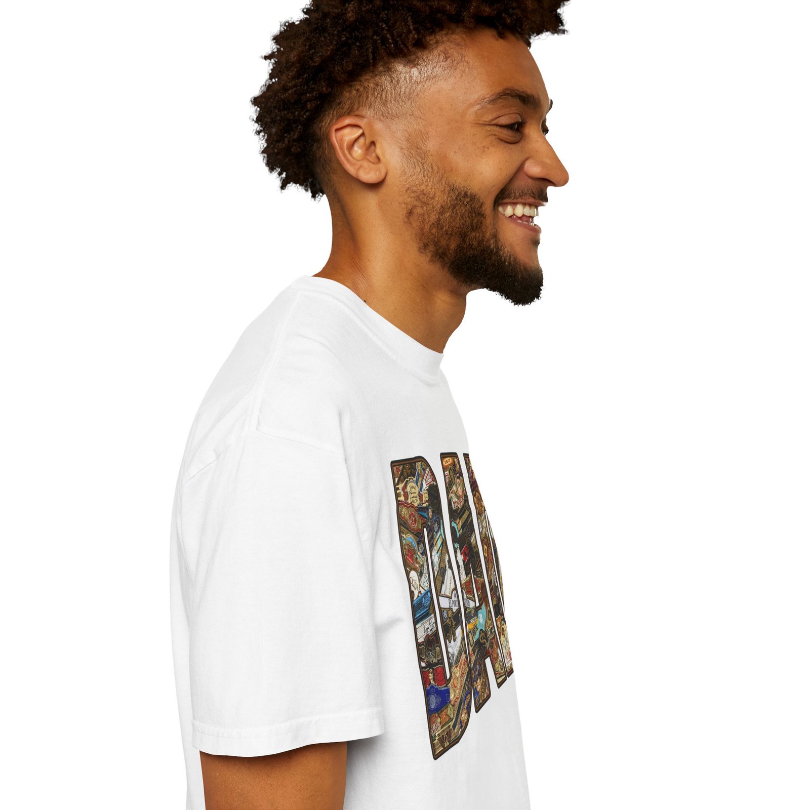 Dad Collage T-Shirt — Vintage Hobby & Tools Graphic Tee for Father’s Day - Image 8