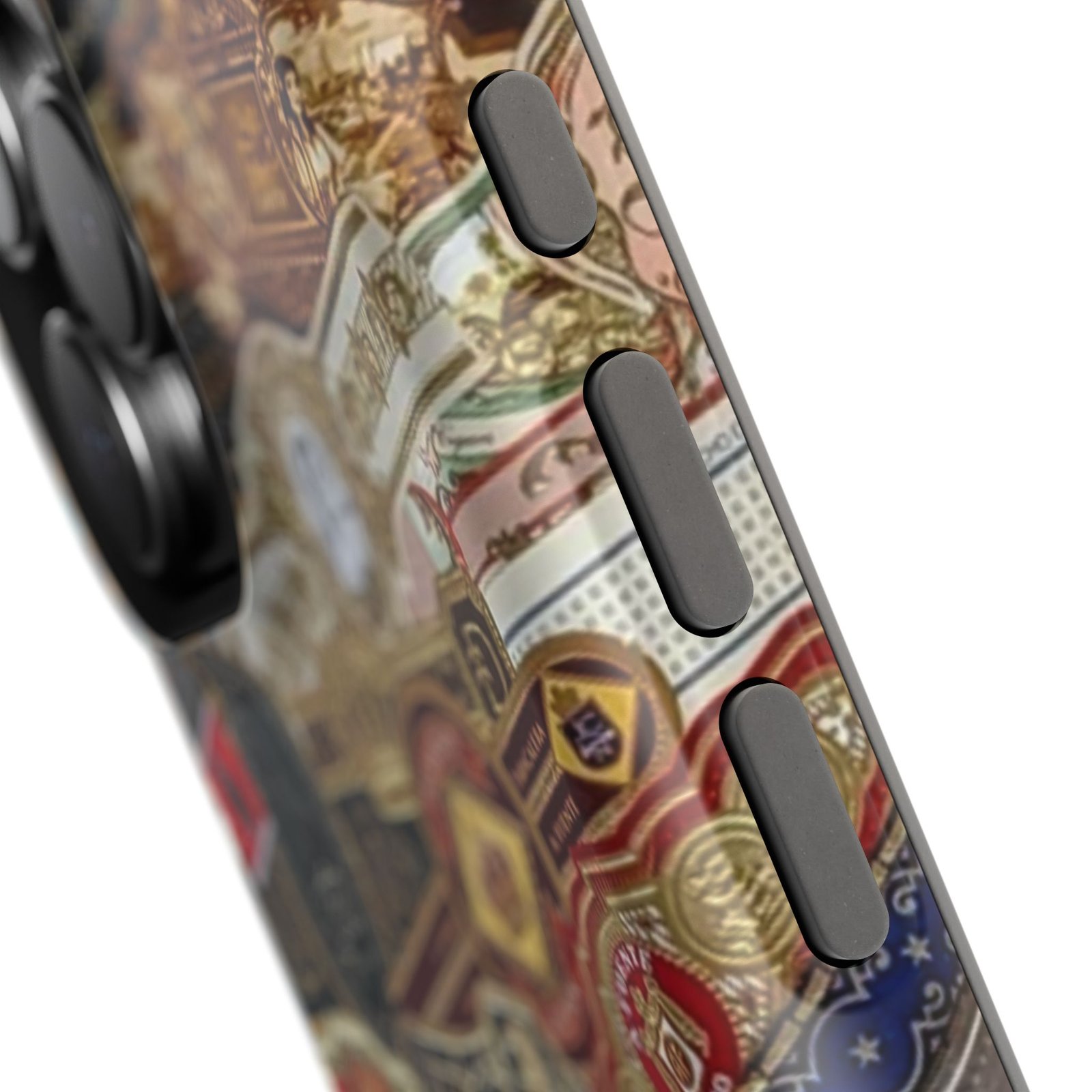 Cigar Band Collage Magnetic Impact-Resistant Phone Case - Image 193