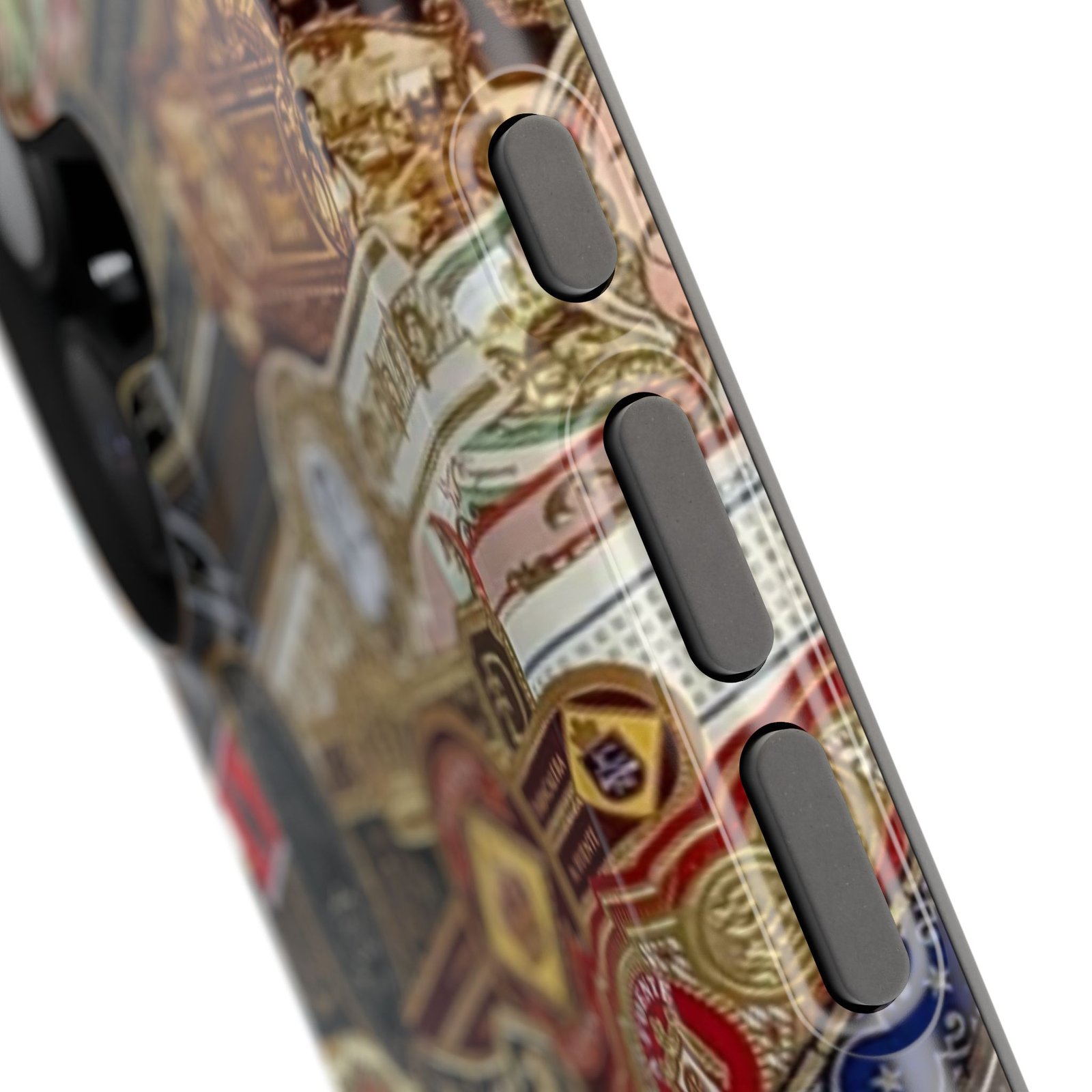 Cigar Band Collage Magnetic Impact-Resistant Phone Case - Image 138