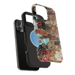 Cigar Band Collage Magnetic Impact-Resistant Phone Case