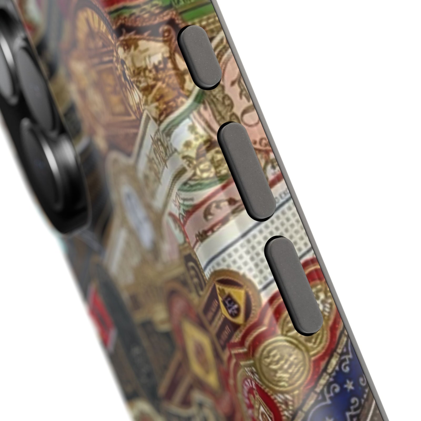Cigar Band Collage Magnetic Impact-Resistant Phone Case - Image 204
