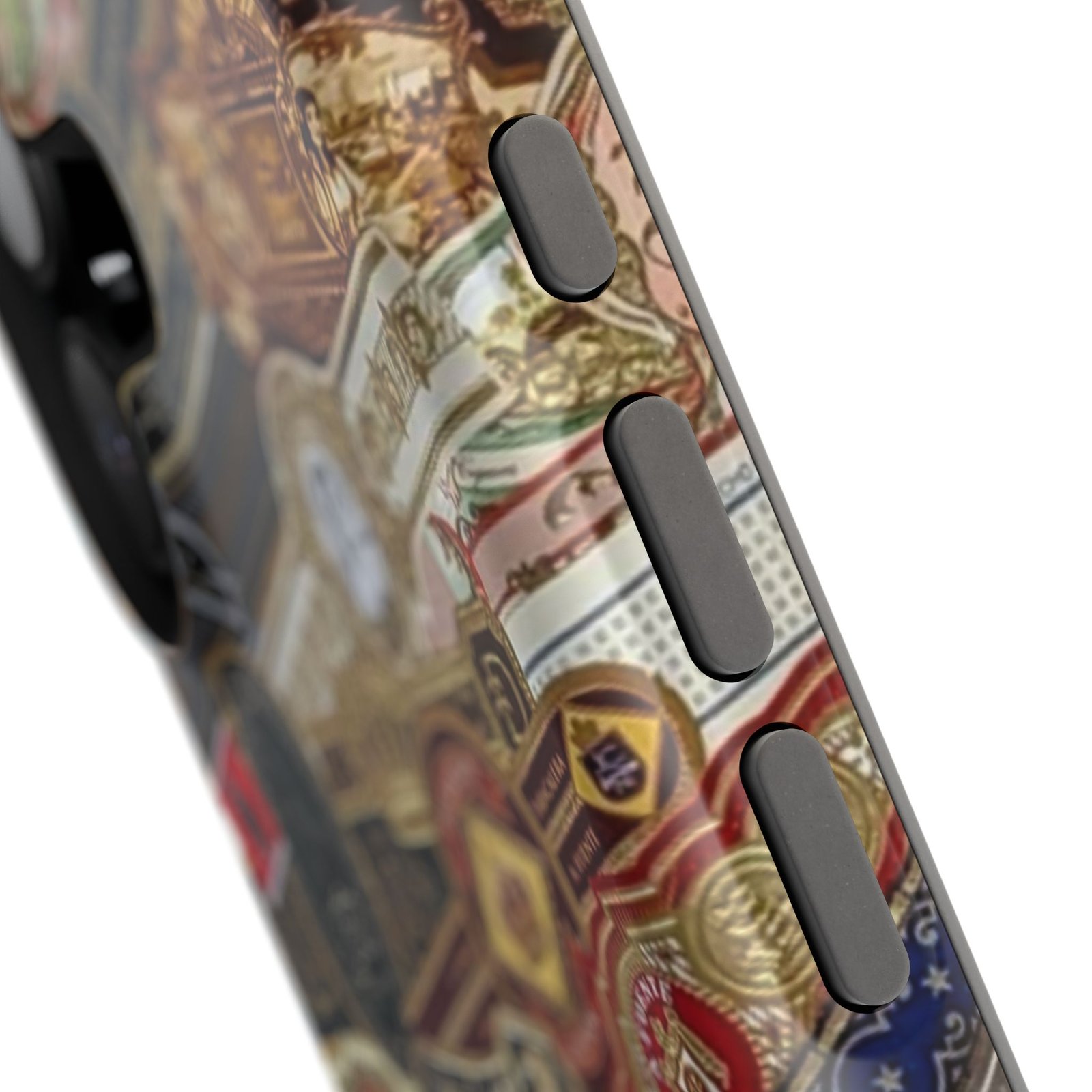 Cigar Band Collage Magnetic Impact-Resistant Phone Case - Image 149