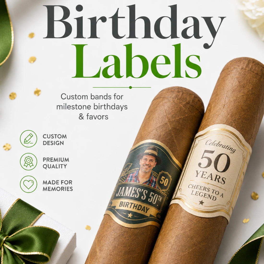 Custom Cigar Labels (Optional with Cigars) - Image 6