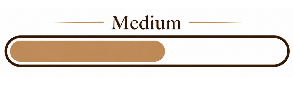 Cigar strength: Medium