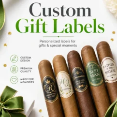 Custom Cigar Labels (Optional with Cigars)