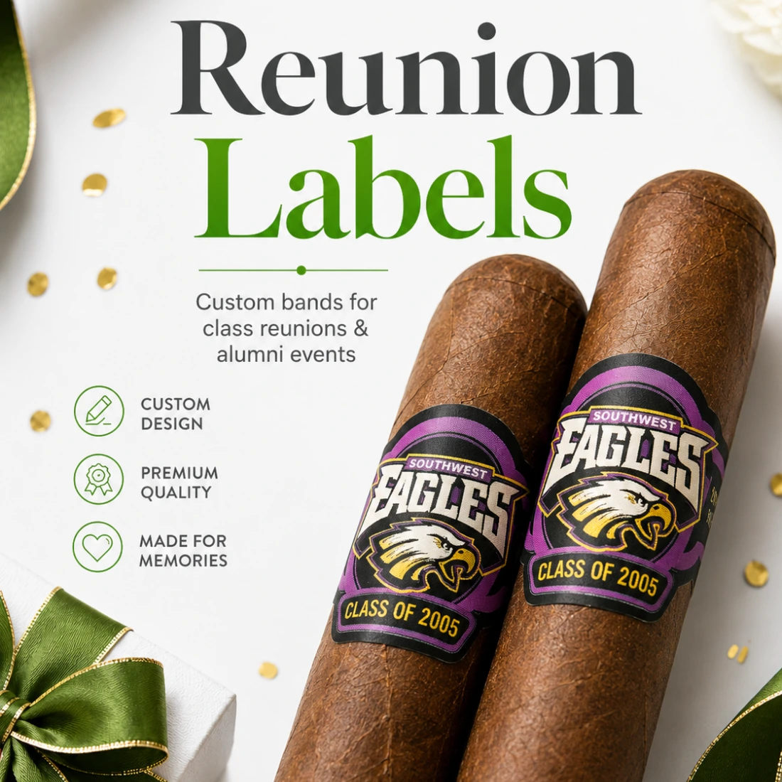 Custom Cigar Labels (Optional with Cigars) - Image 3